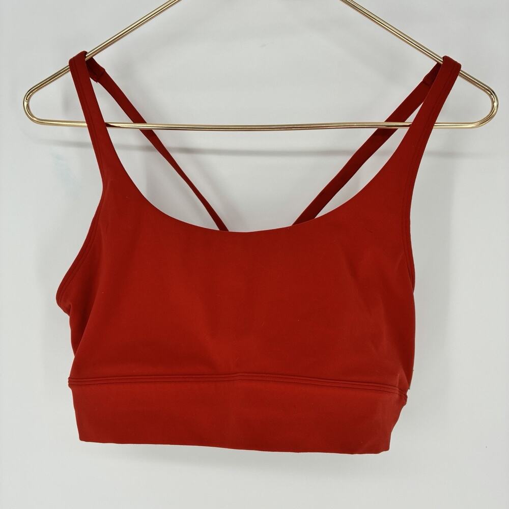 Vuori Yosemite Sports Bra Crimson Women's Size L